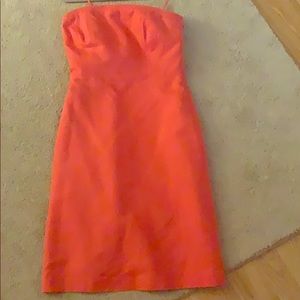 never worn by me Ann Taylor strapless dress.
